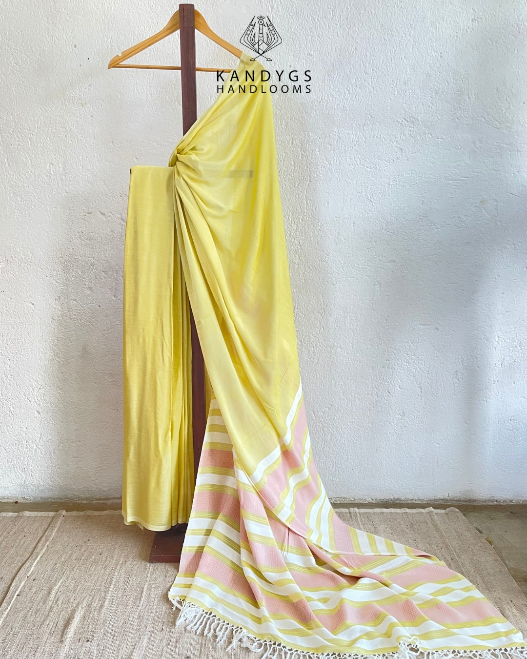Saree Bamboo yellow