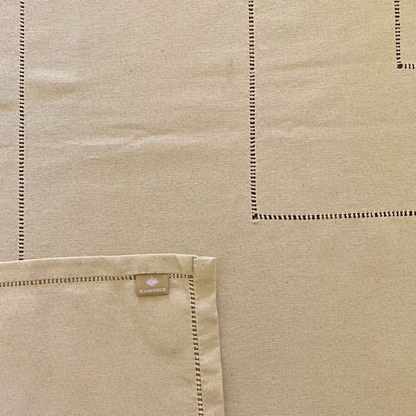 Rectangular Table Cloth GP - Off White (6 seater - 51" X 91")