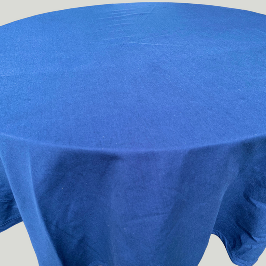 Round table cloth - Midnight blue ( 6 seater- 72Q )