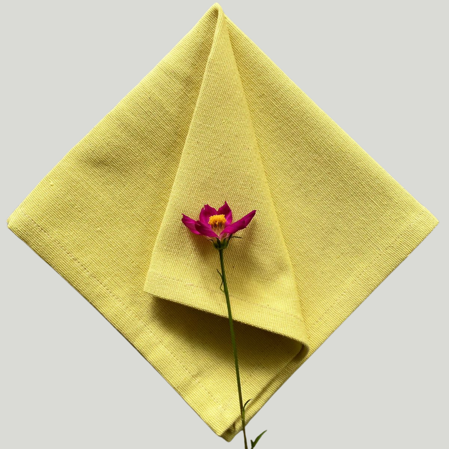 Serviette - Lemon Yellow