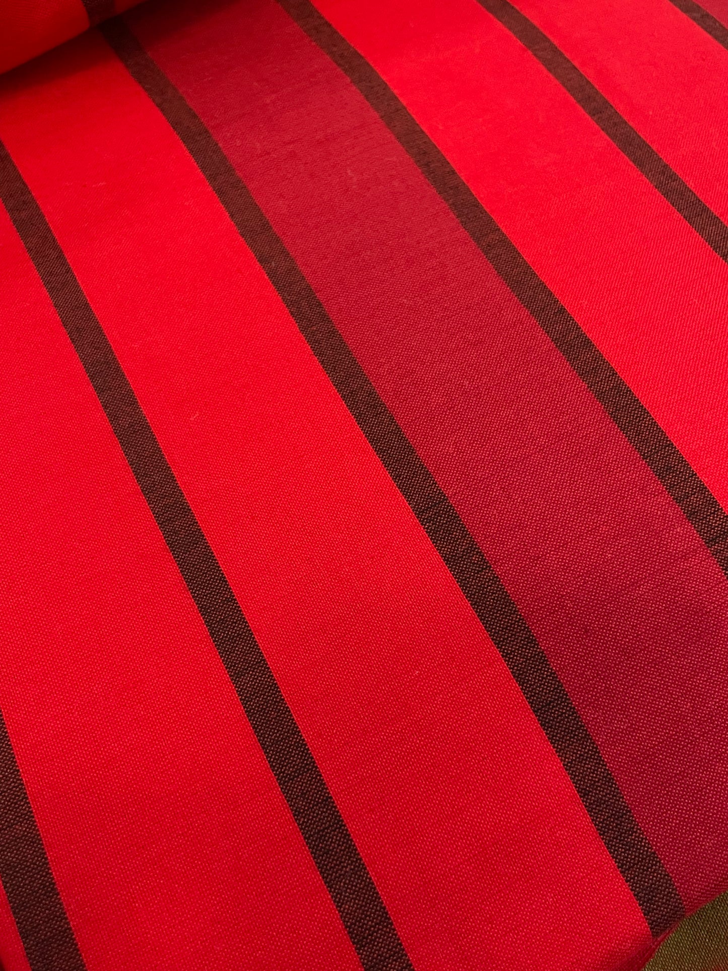 Lungi - Red with Black Stripes