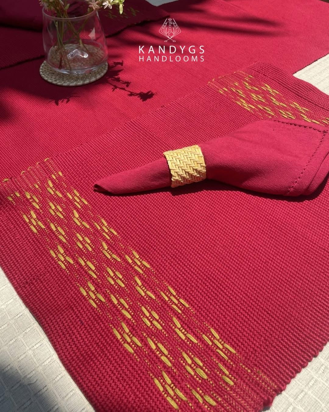 Table mat Red
