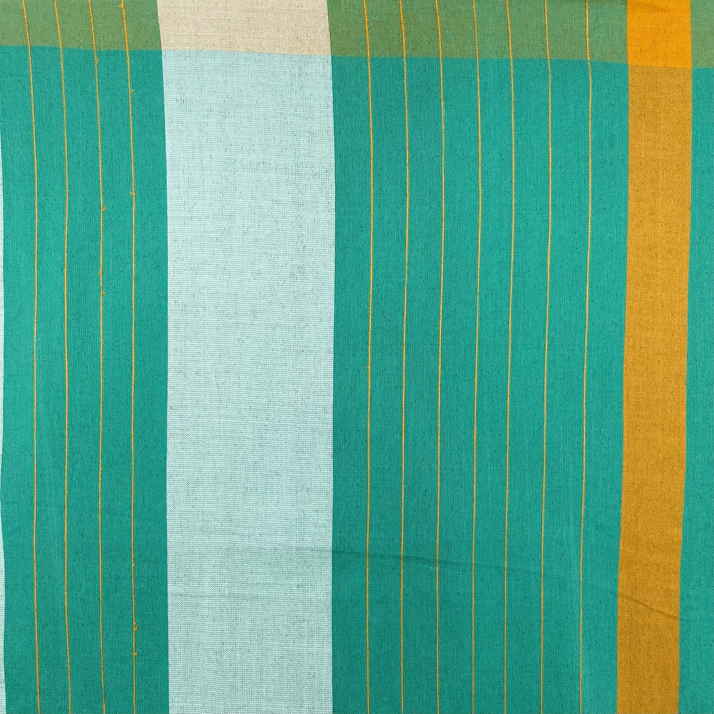 Saree - Green & Mustard