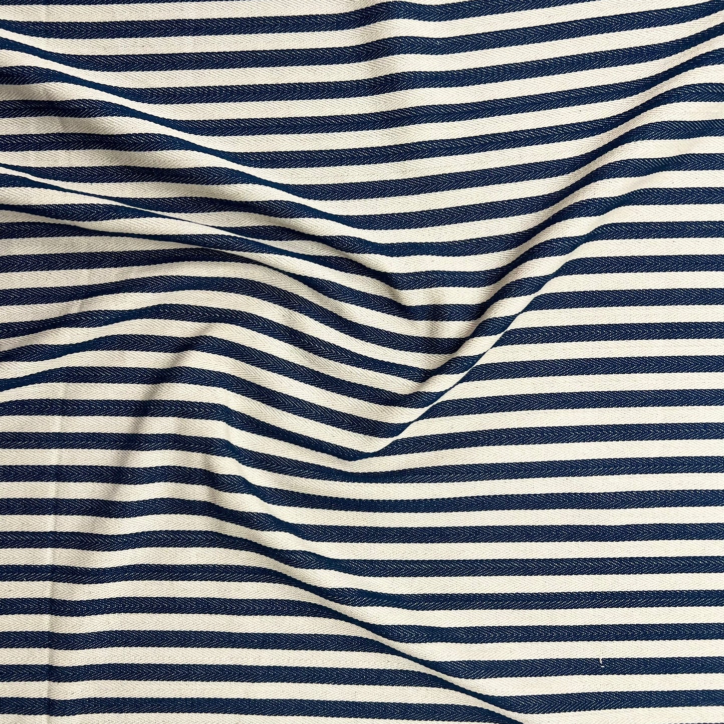 Fabric - Midnight Blue (Stripe) DHF