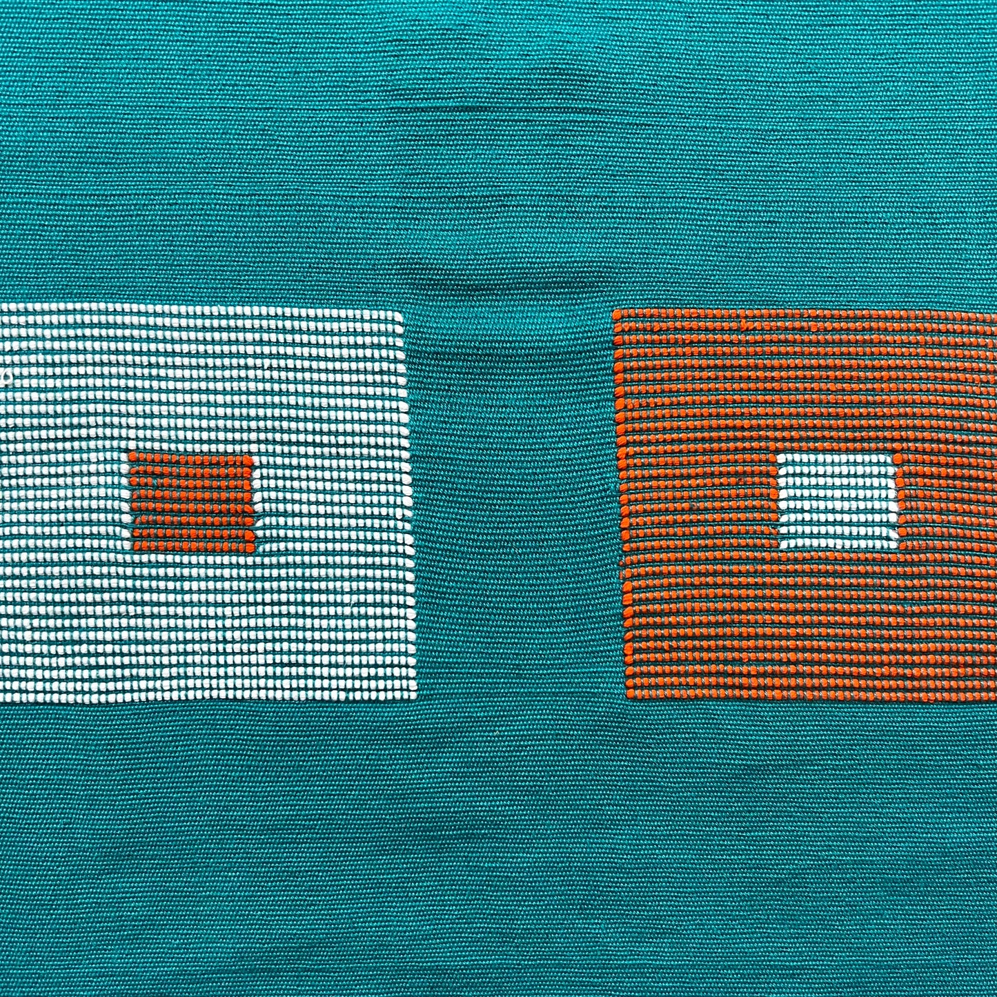 Fabric - White and orange (Malbana) MB