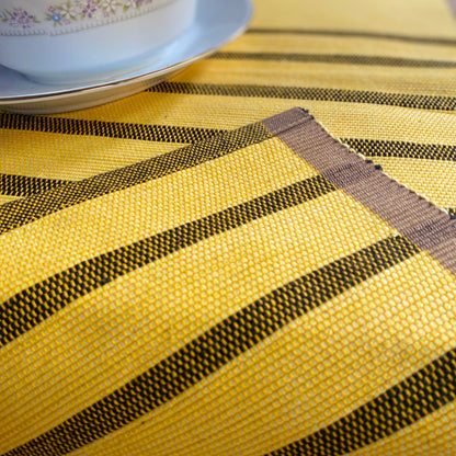 Table runner - Yellow & Brown