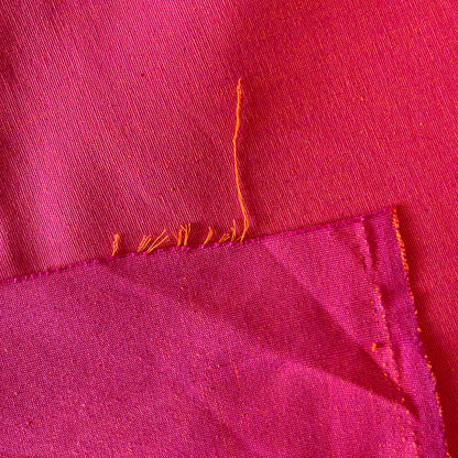 Fabric - Pink with Orange Shot