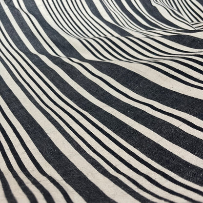 Fabric - Black & white (stripes) SC