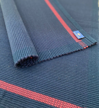 Table Mat - Midnight Blue & Pink