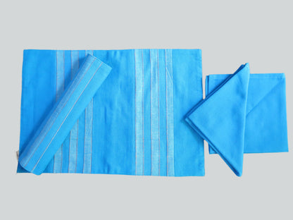 Table Mats + Serviettes (Set of 6)