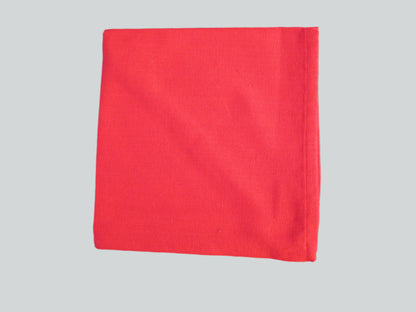 Table Mats + Serviettes (Set of 4)  Green & Red Strips