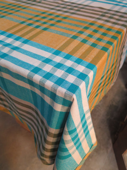 Rectangular Table Cloth  - Check (6 seater - 54" X 90")