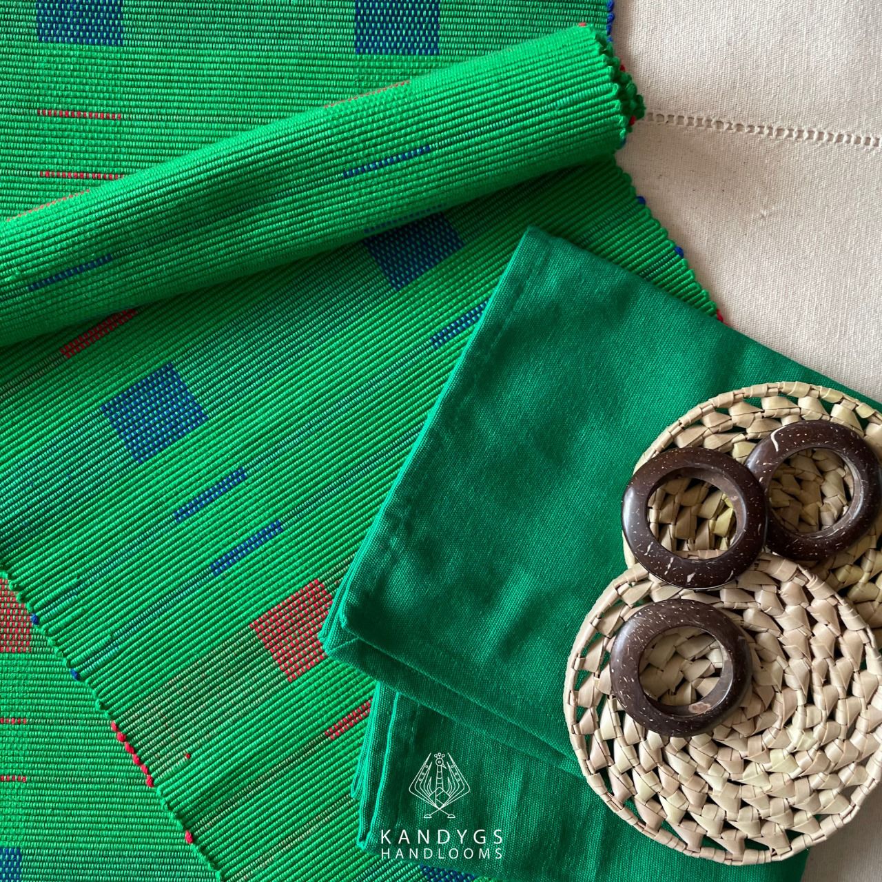 X-Mas Green Classic Table Mat