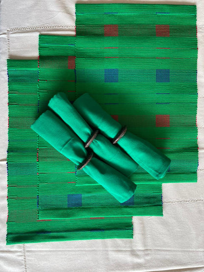 X-Mas Green Classic Table Mat