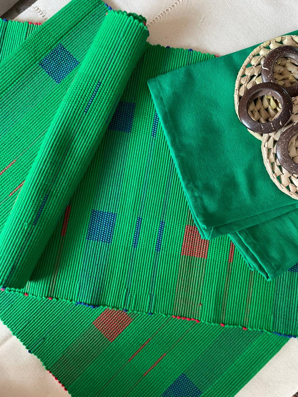 X-Mas Green Classic Table Mat