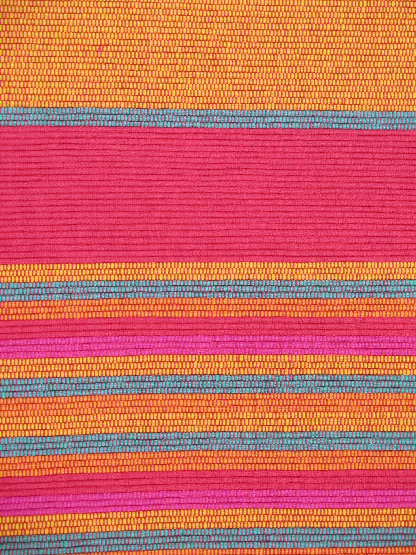 Rug - Stripes (Red & Orange)
