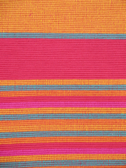 Rug - Stripes (Red & Orange)
