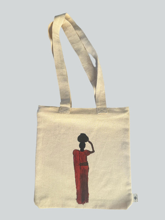 Printed Tote Bag - Plain