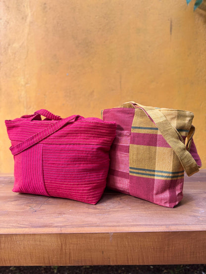 Front Zip Tote Bag