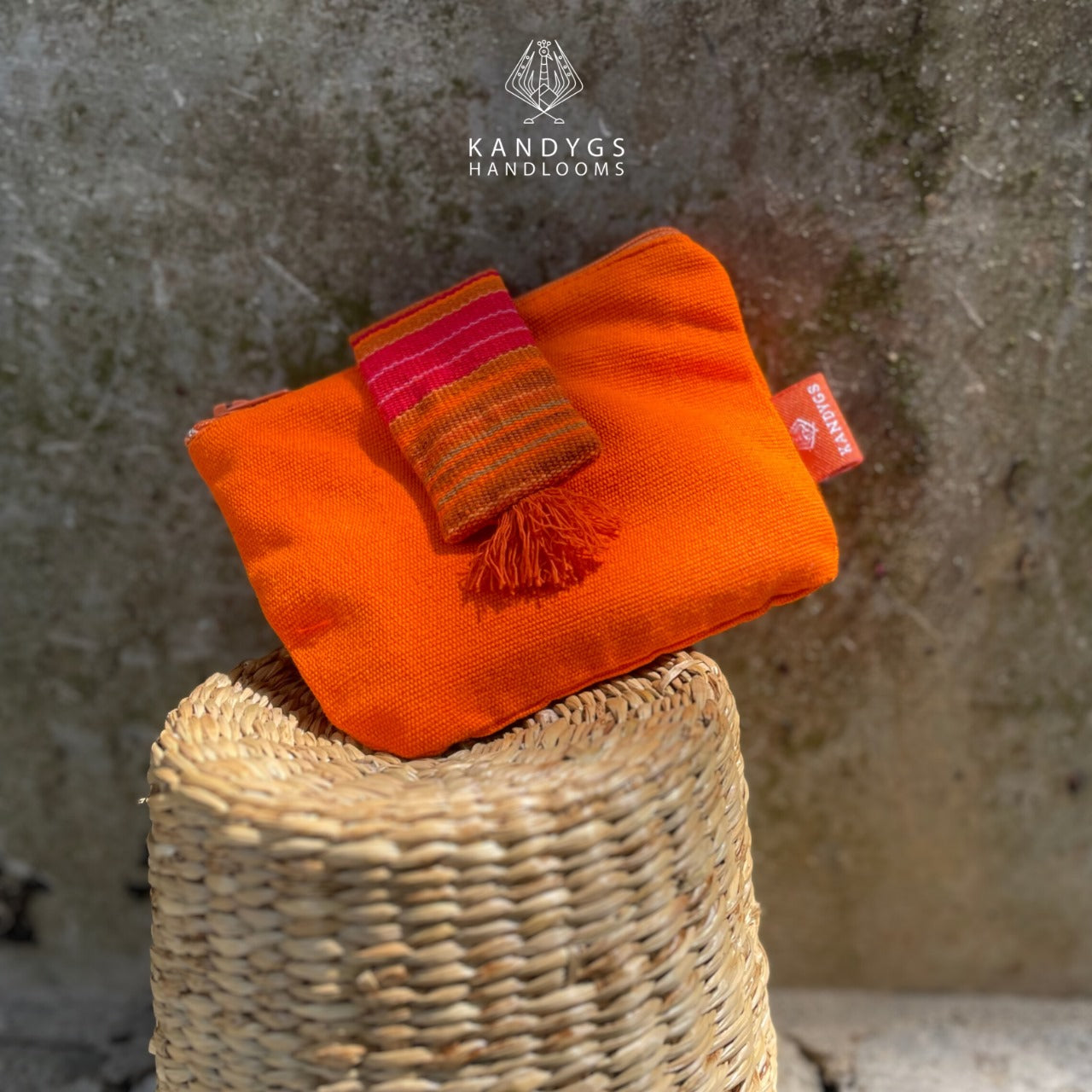 Tangerine Coin Pouch