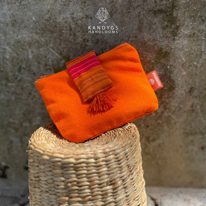 Tangerine Coin Pouch