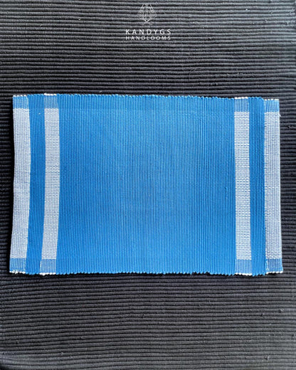 Table Mat -  Blue & White