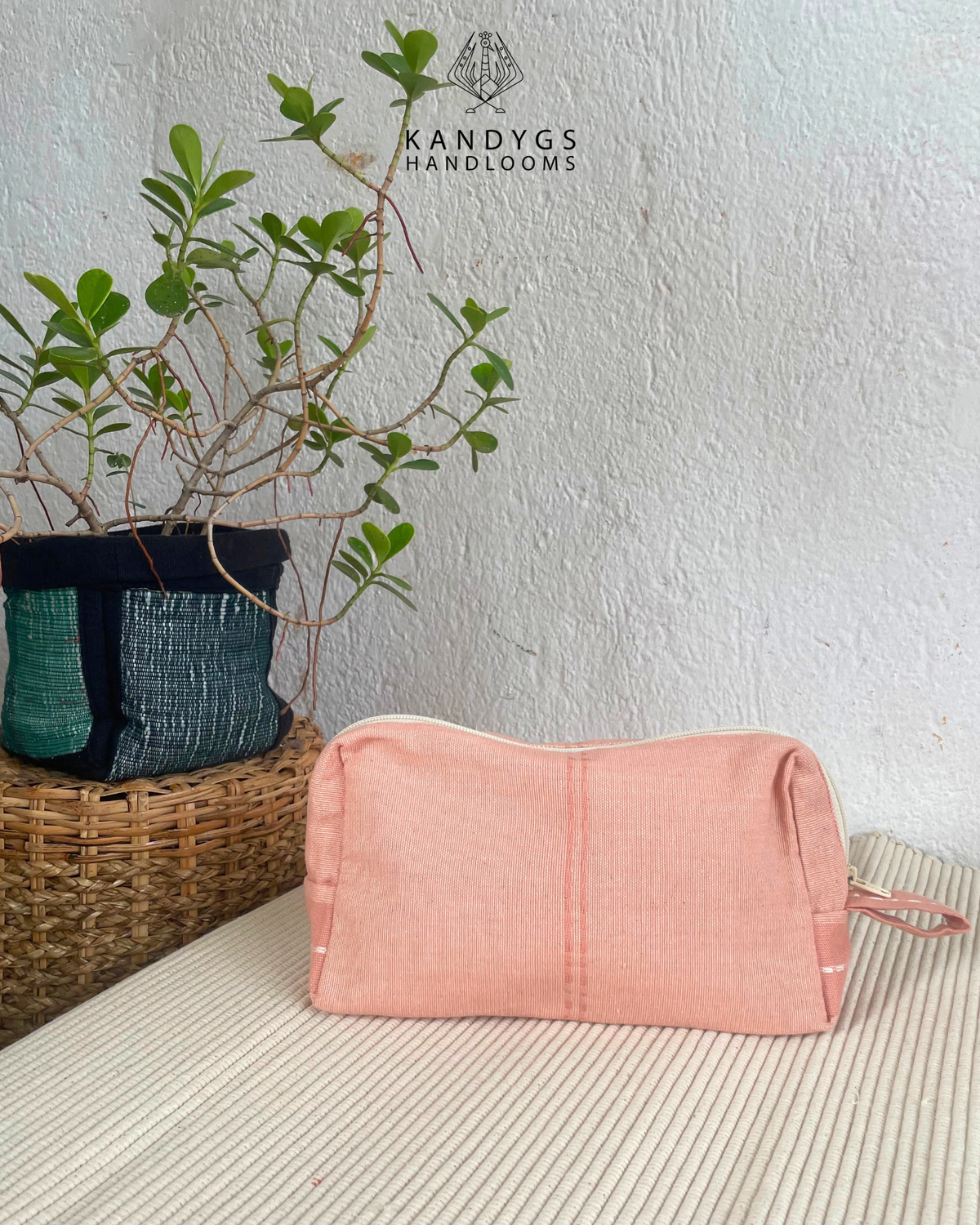Pyramid Purse Blush Pink