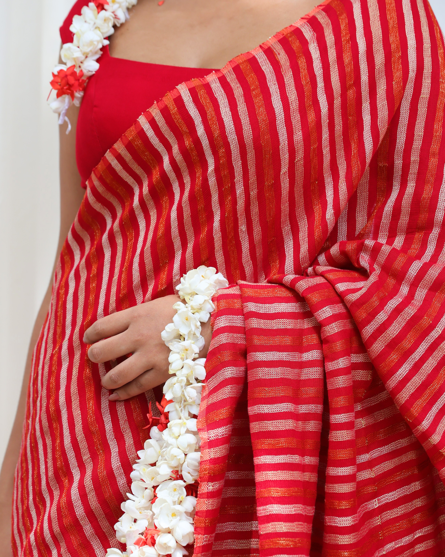 Handloom Bridal Saree-CAMELLIA
