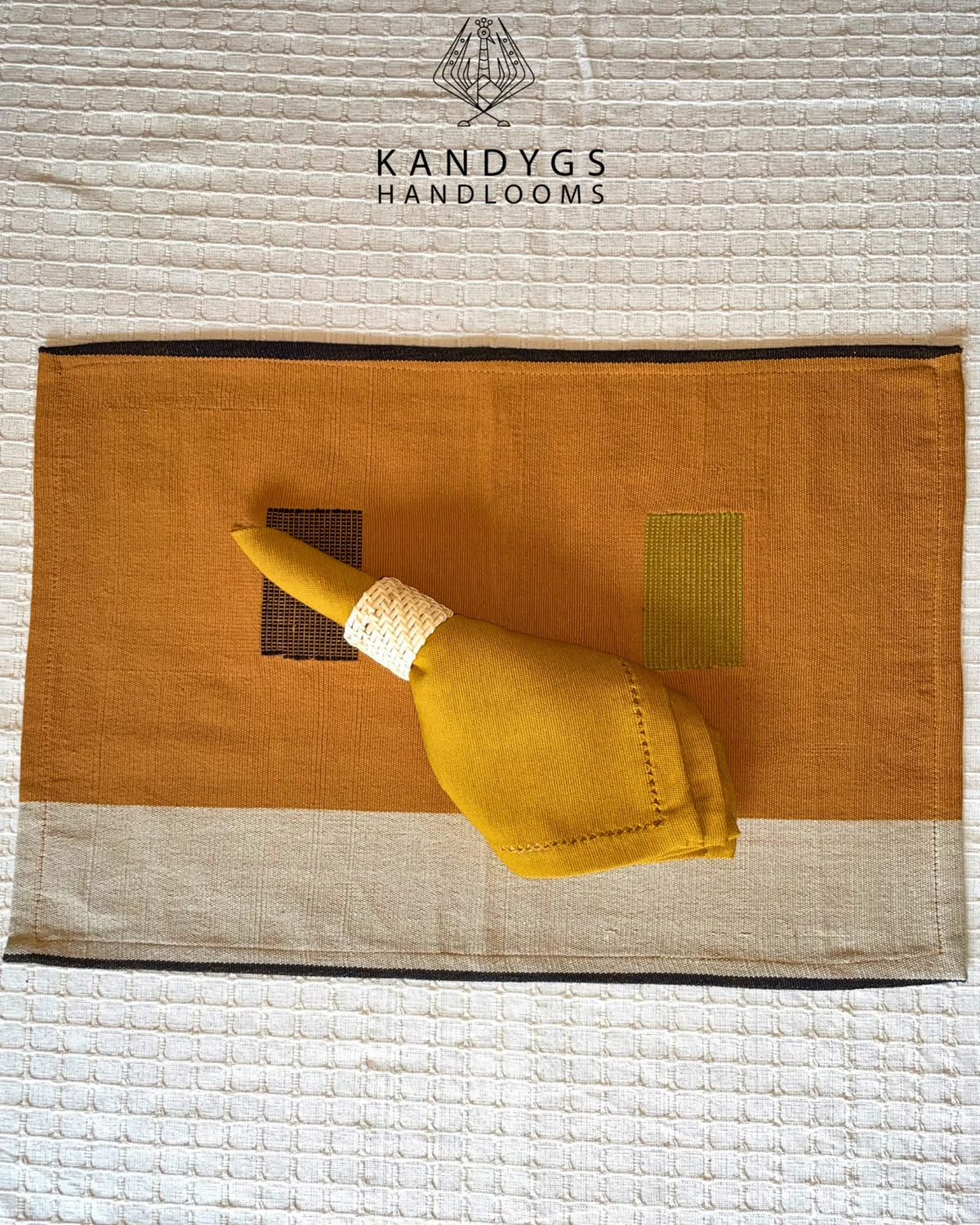 Table Mat -Yellow orcher