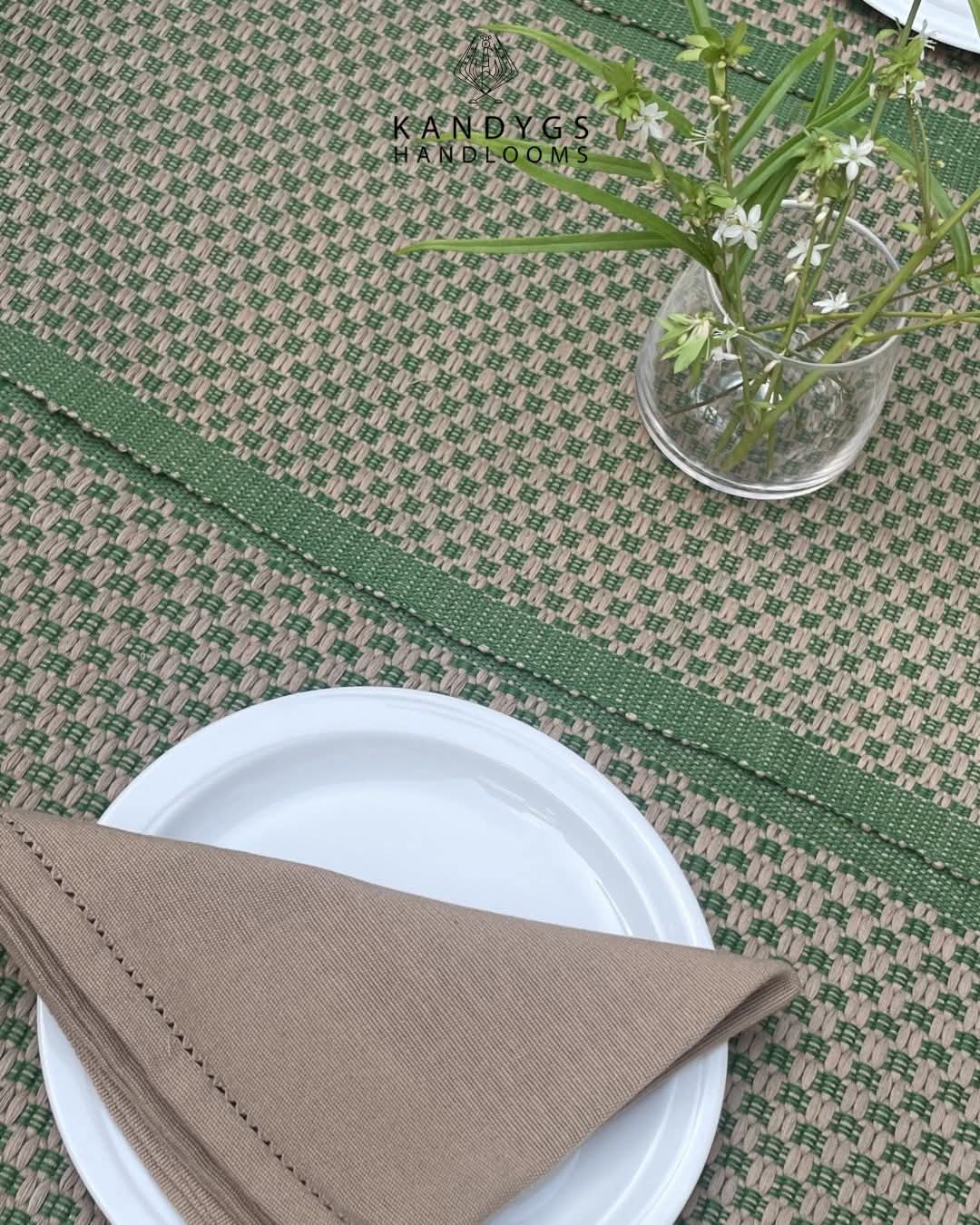 Designer Table mats Green