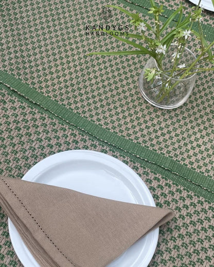 Designer Table mats Green